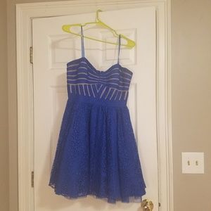 Royal Blue Cocktail Dress